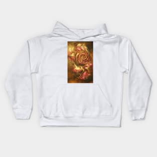 Baroque Flowers Kids Hoodie